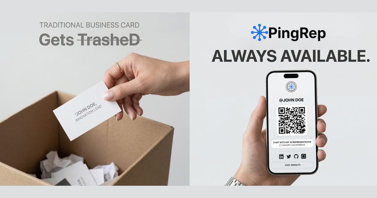 Paper Business Cards Are Dead